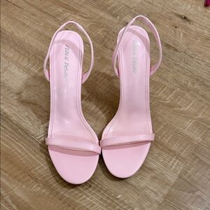 Pleaser Light Pink Women's Heels
